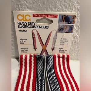 CLC Tradesman Quality Heavy Duty Elastic Suspanders #110USA